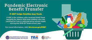 P-EBT Benefits for Students Who Qualify for Free AND Reduced School Meals