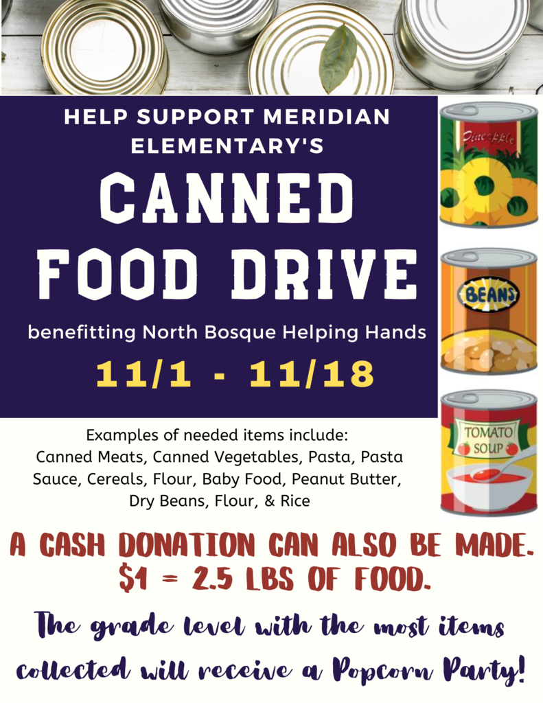 MES Canned Food Drive