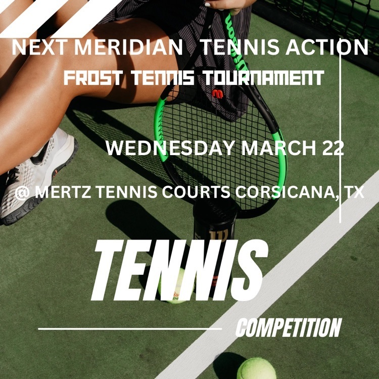 Frost Tennis Tournament wednesday 